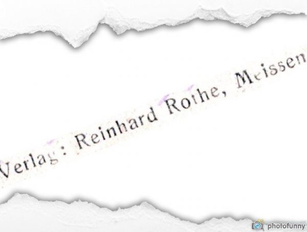 Verlag: Reinhard Rothe