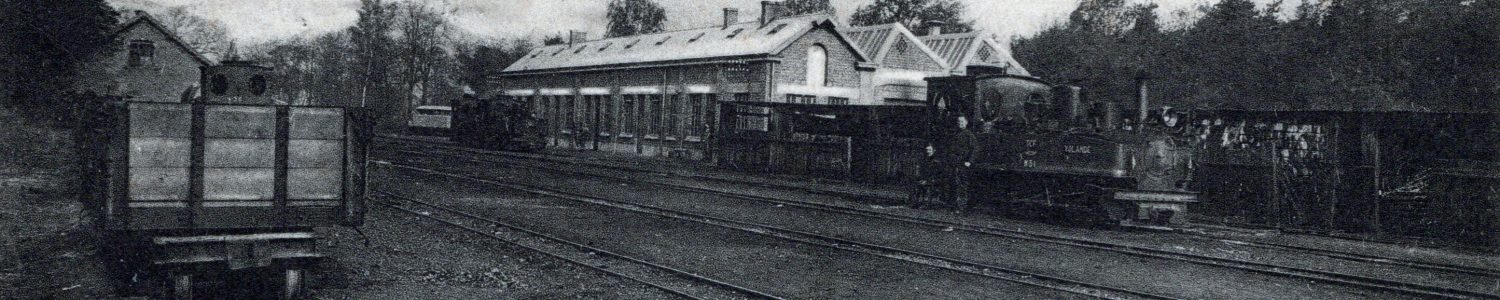 Gauge railway in Beverloo Camp