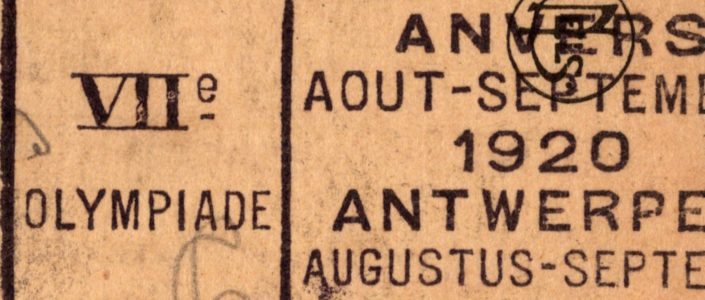 De Olympische Spelen van Antwerpen 1920 verbonden zijn met het Kamp van Beverlo?