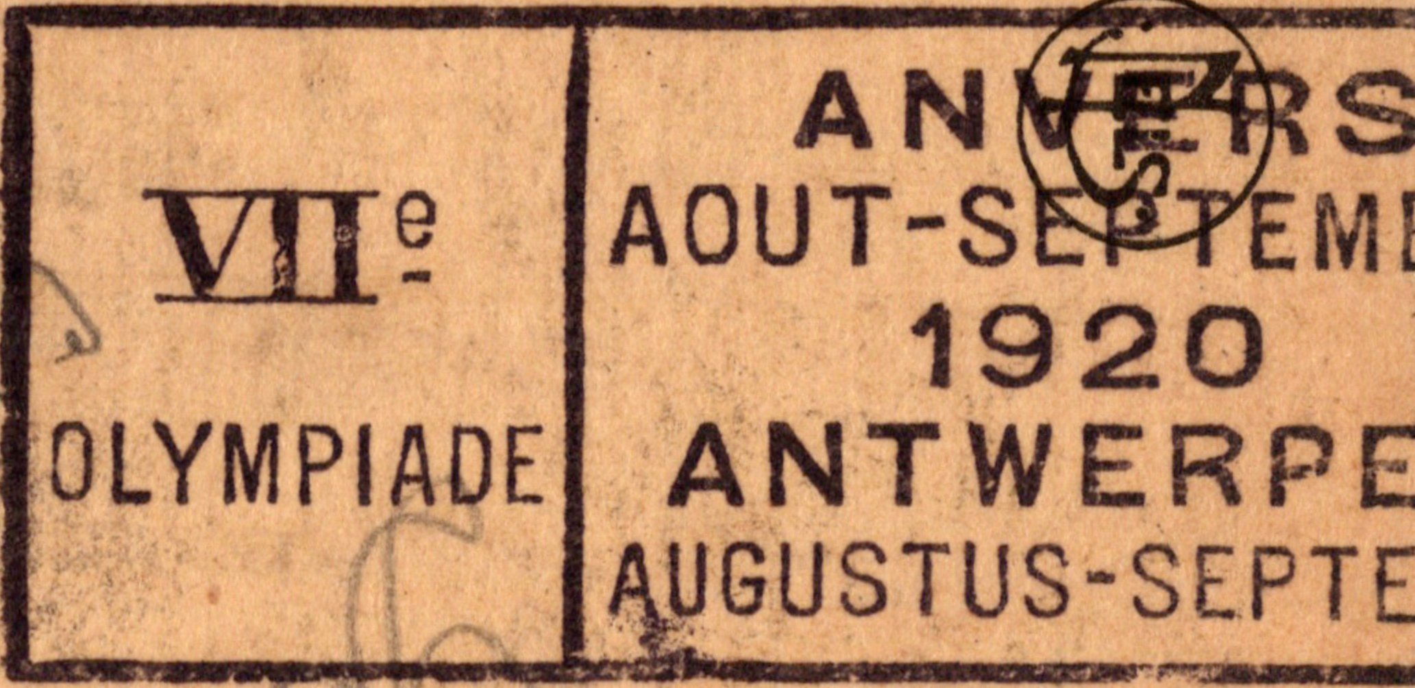 De Olympische Spelen van Antwerpen 1920 verbonden zijn met het Kamp van Beverlo?